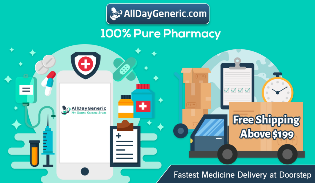 Free shipping above $199 - Pure Pharmacy- Alldaygeneric
